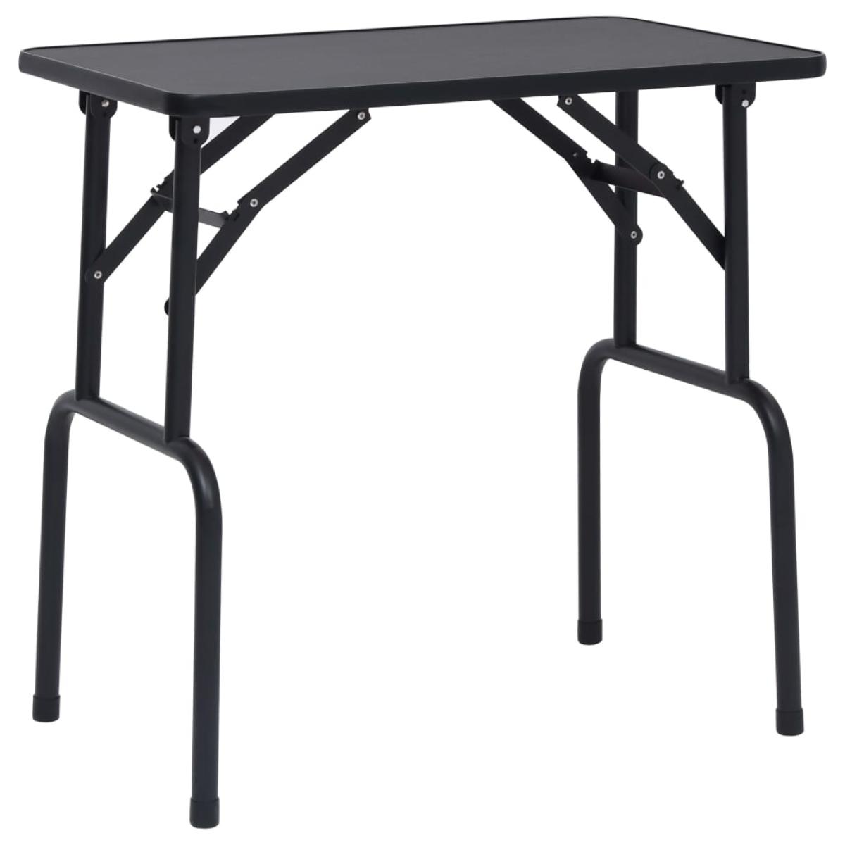 Mesa de aseo ajustable para perros con 1 lazo