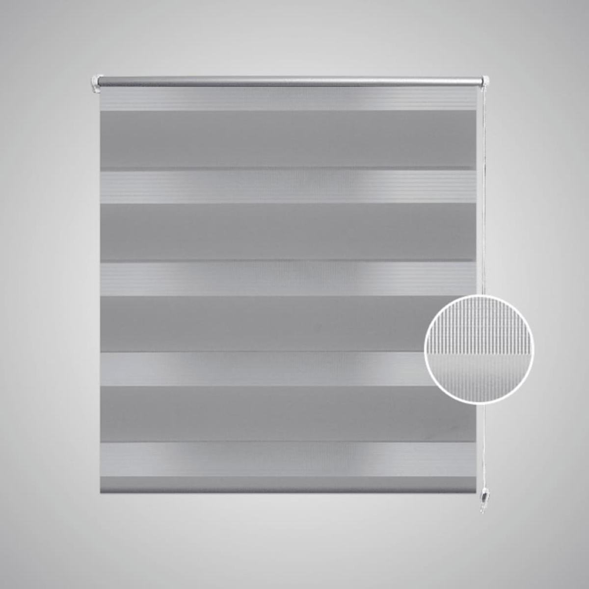 Persiana Cebra 40 x 100 cm Gris