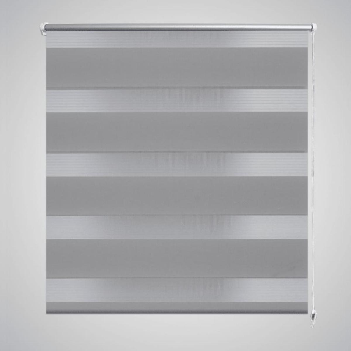 Persiana Cebra 80 x 175cm Gris