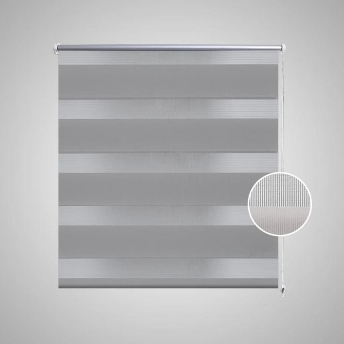Persiana Cebra 80 x 175cm Gris