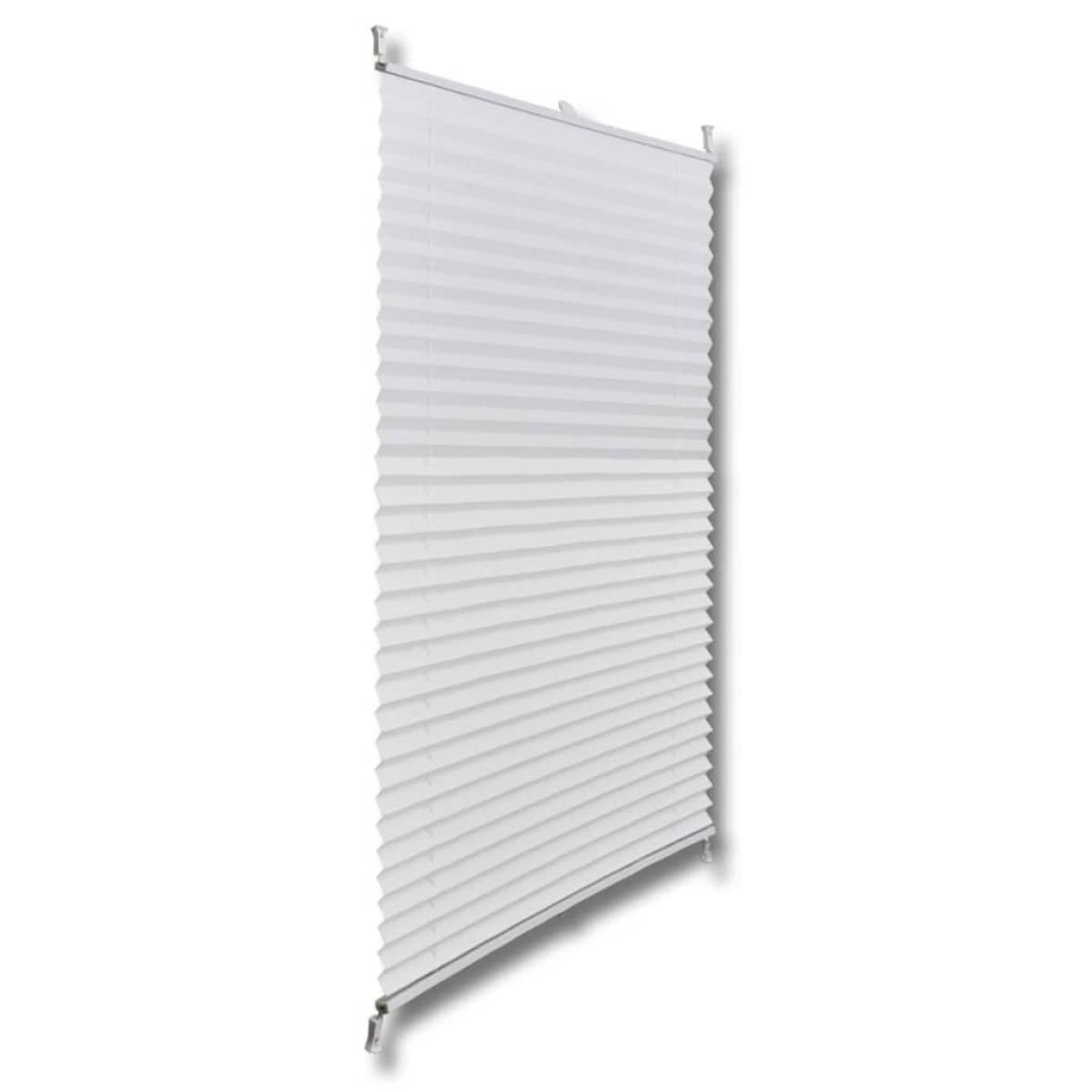 Plisse Persiana Blanco Cortina Plisada 90X200cm