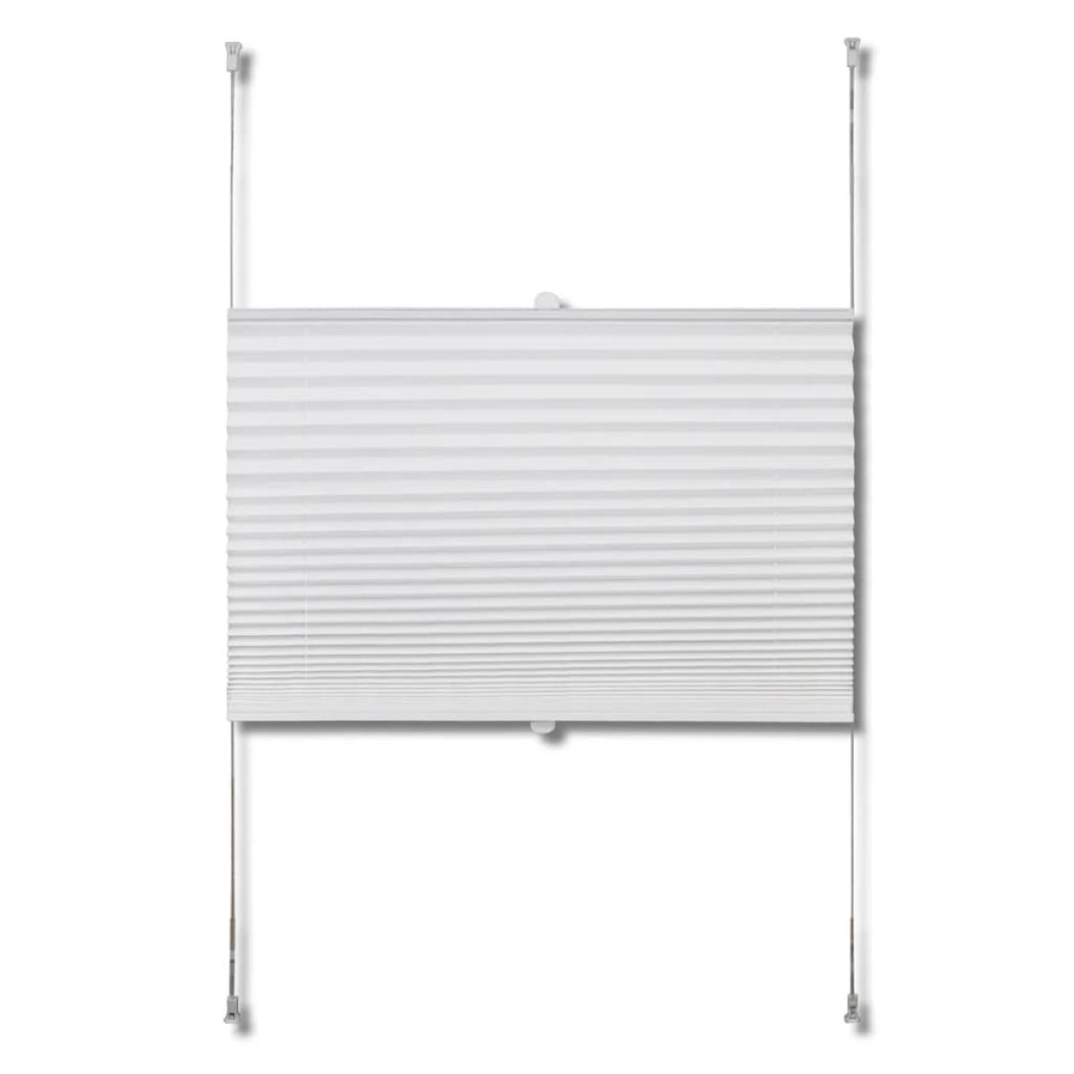 Plisse Persiana Blanco Cortina Plisada 90X200cm