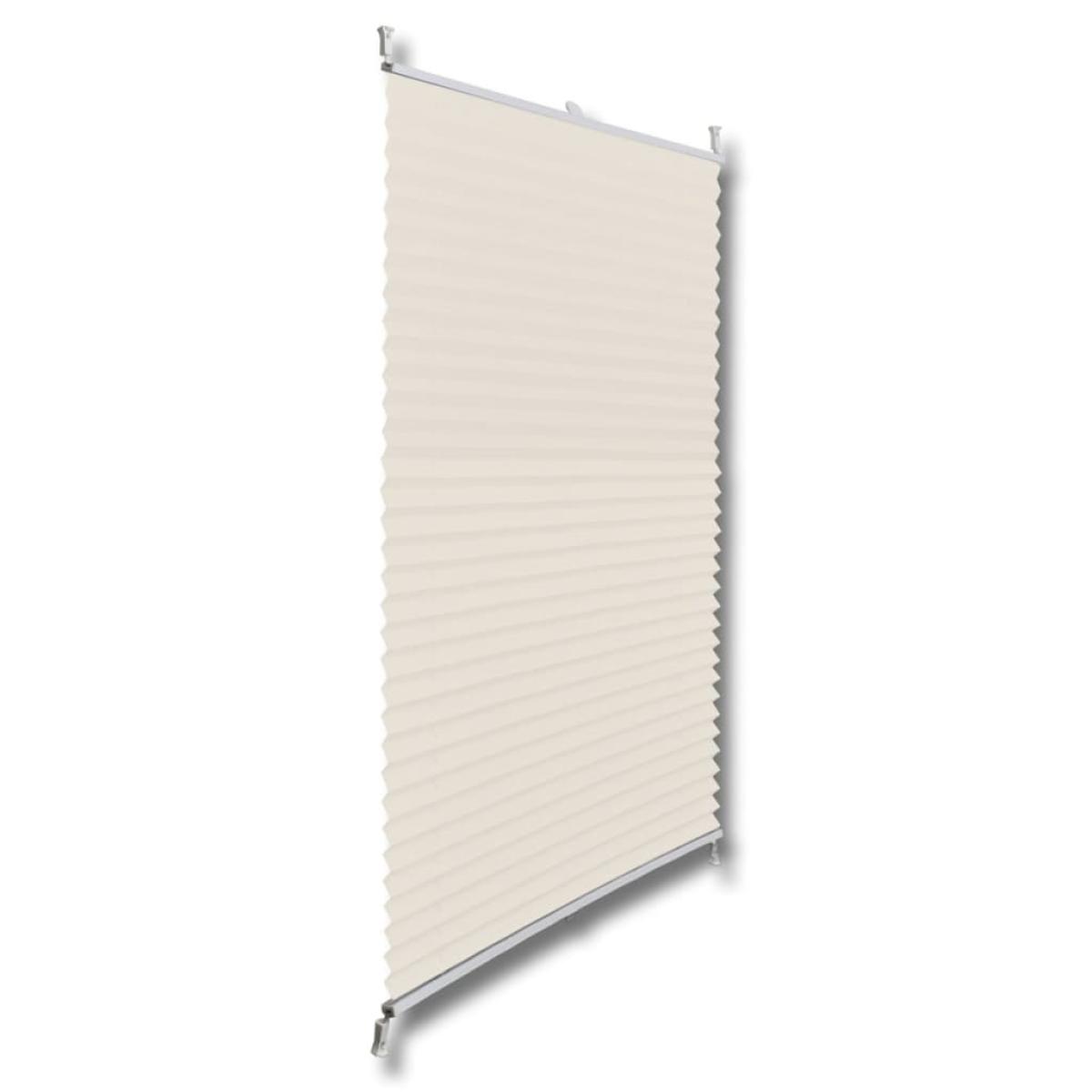 Plisé Para Ventana Persiana 110X200cm Crema