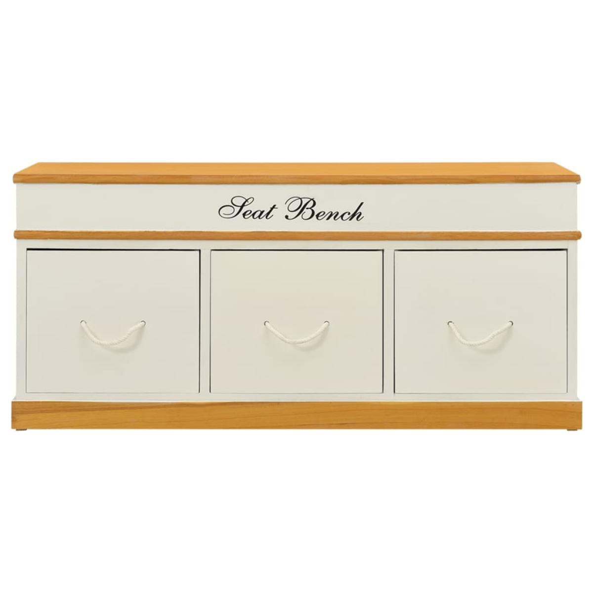 Banco de entrada de almacenamiento mueble zapatero 