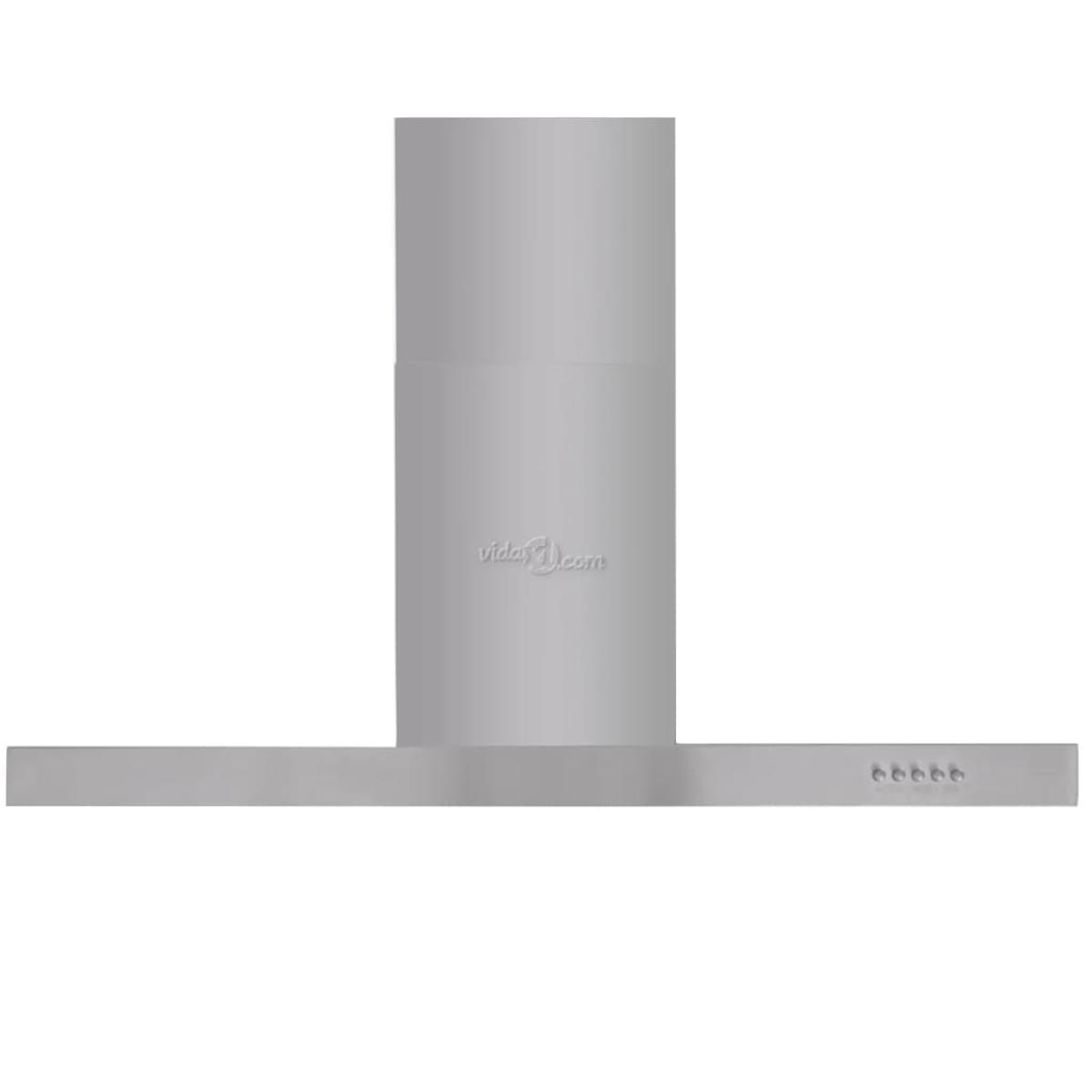 Campana extractora plana acero inoxidable 900 mm