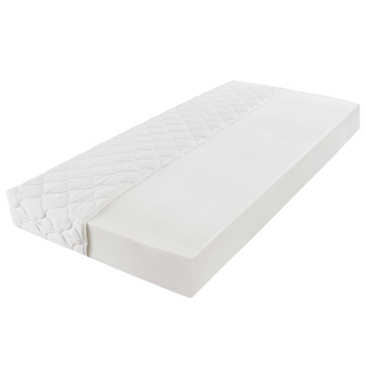 Colchón con funda lavable de 200 x 120 x 17 cm 