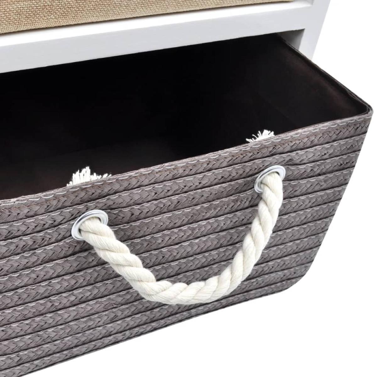 Mueble de almacenaje 4 cajones madera
