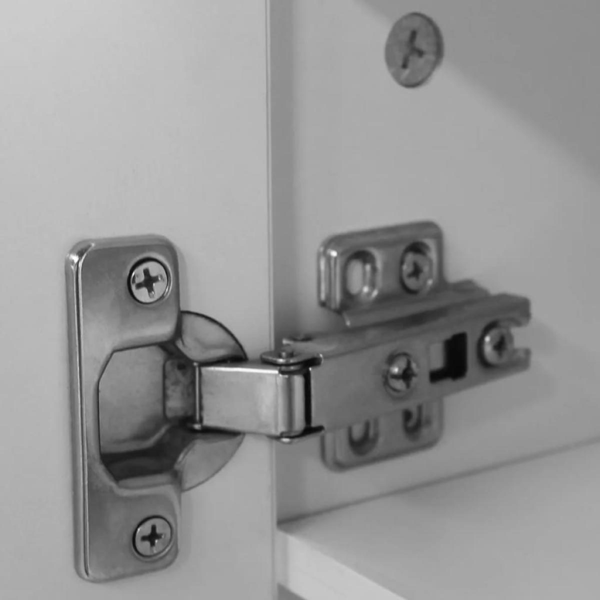 Mueble zapatero blanco con 7 estantes