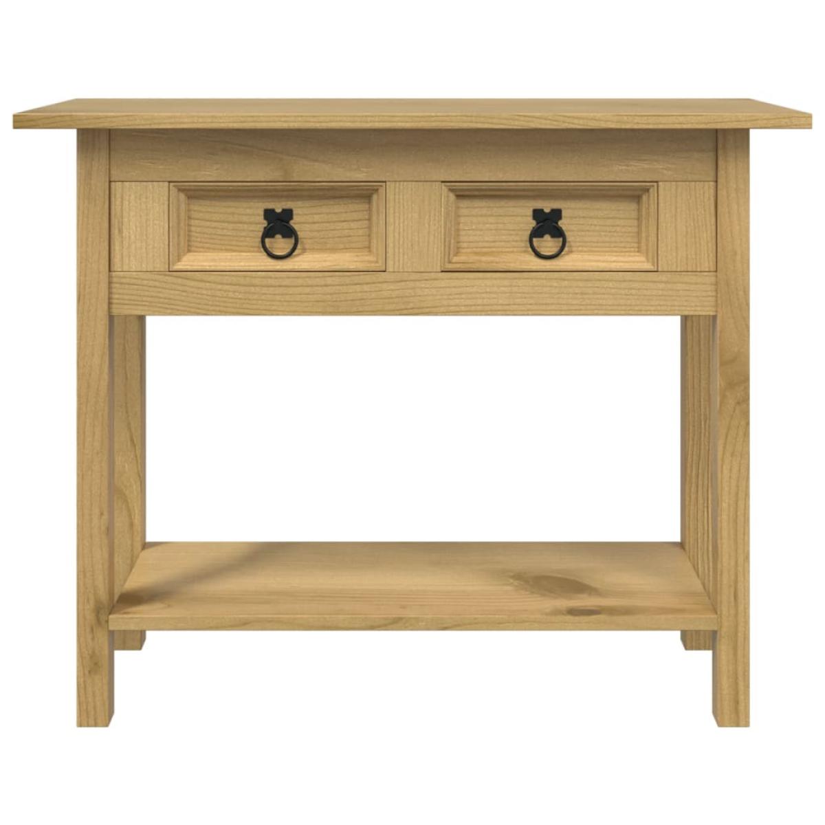 Mesa consola Corona Range de pino mexicano 93x34,5x73 cm