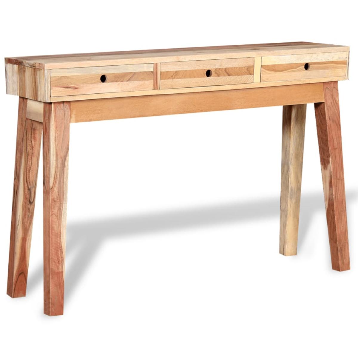 Mesa consola de madera maciza reciclada 