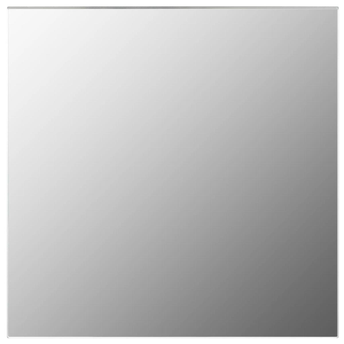 Espejo de pared cuadrado vidrio 40x40 cm