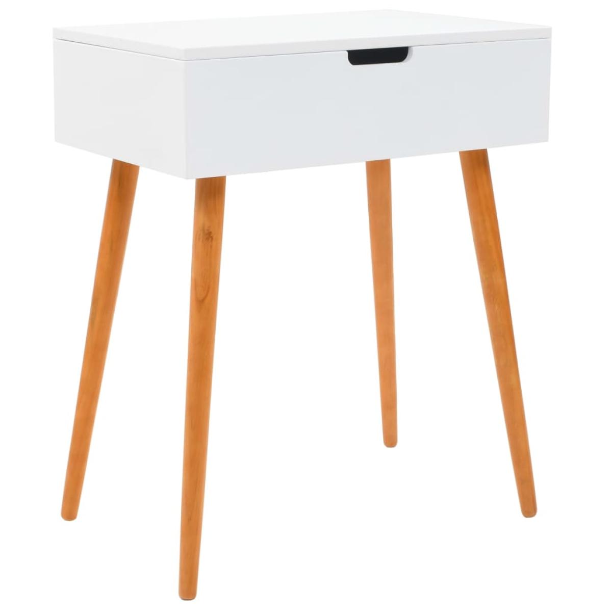 Tocador con espejo de MDF 60x40x75 cm