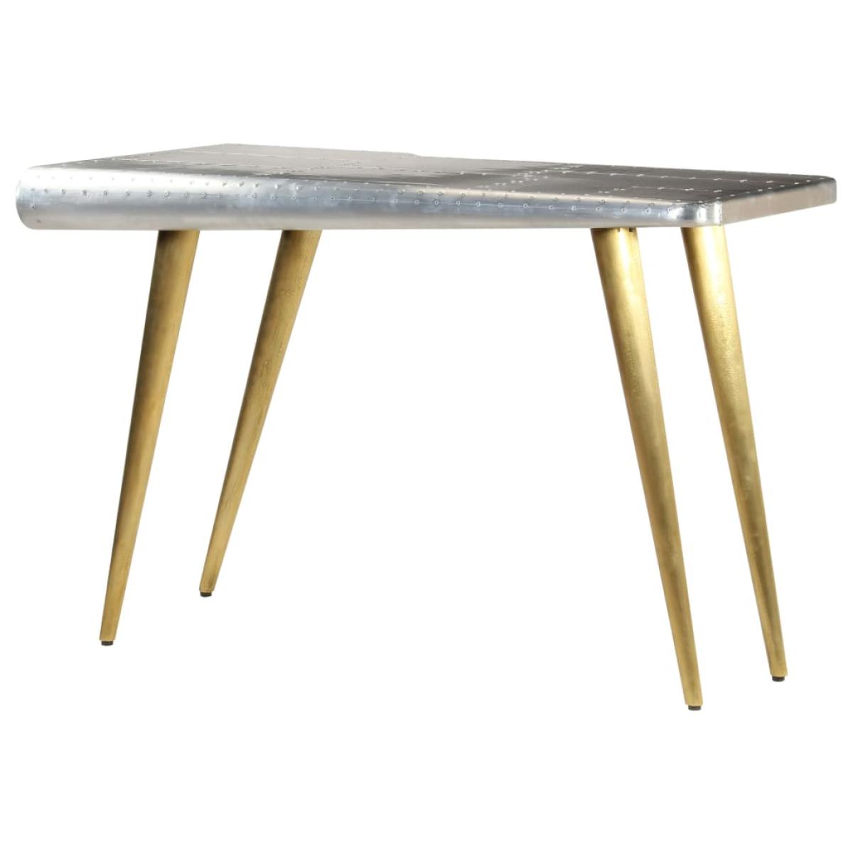 Escritorio vintage de estilo aviador 120x60x76 cm