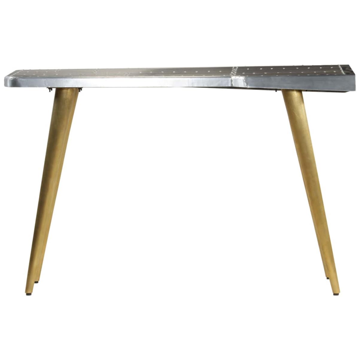 Escritorio vintage de estilo aviador 120x60x76 cm