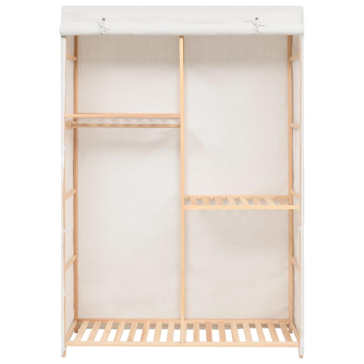 Armario de ropa de 3 niveles 110x40x170 cm