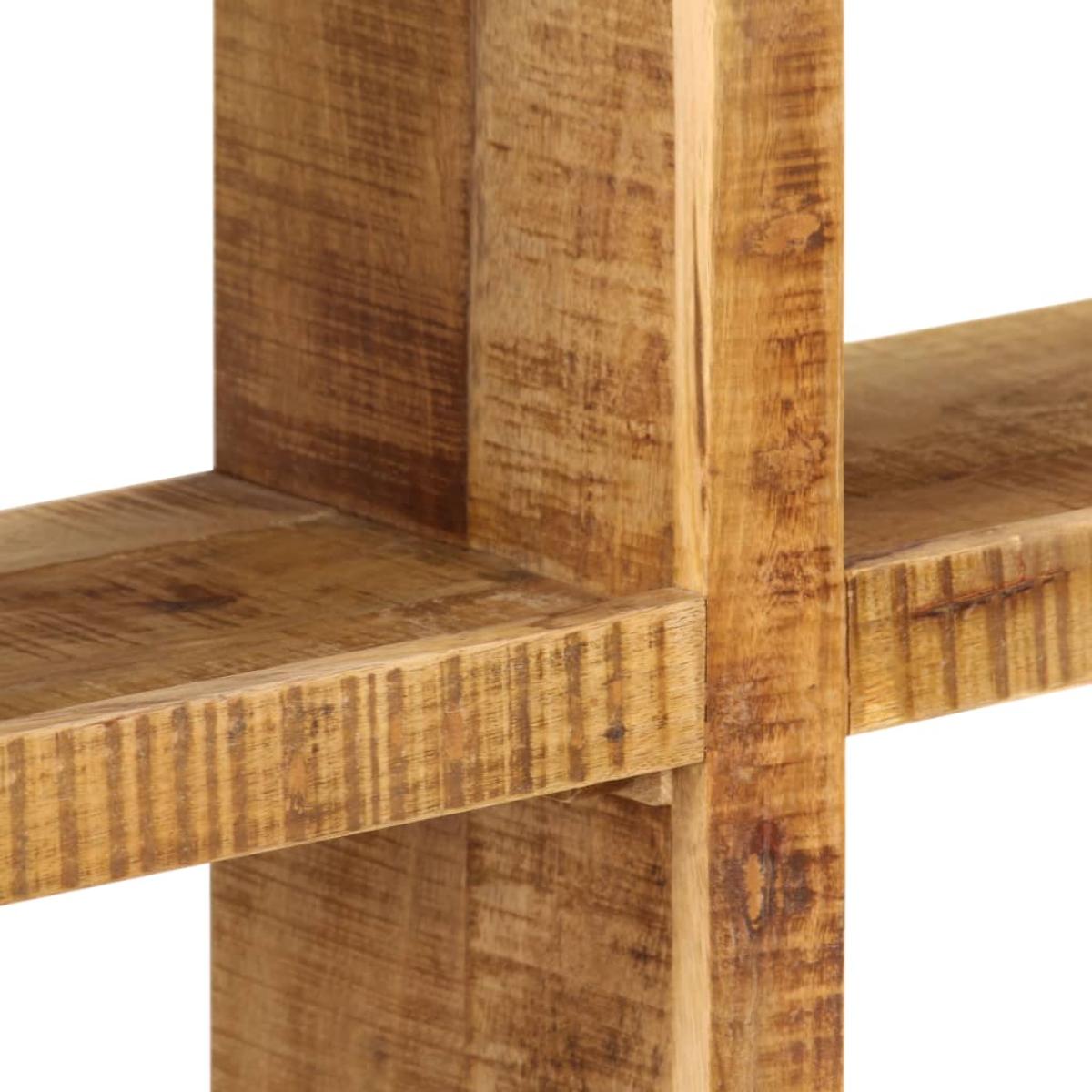 Aparador madera maciza de mango 160x25x95 cm
