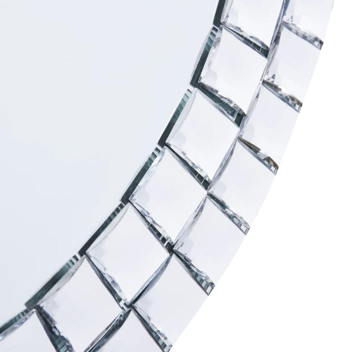 Espejo de pared de vidrio templado 50 cm