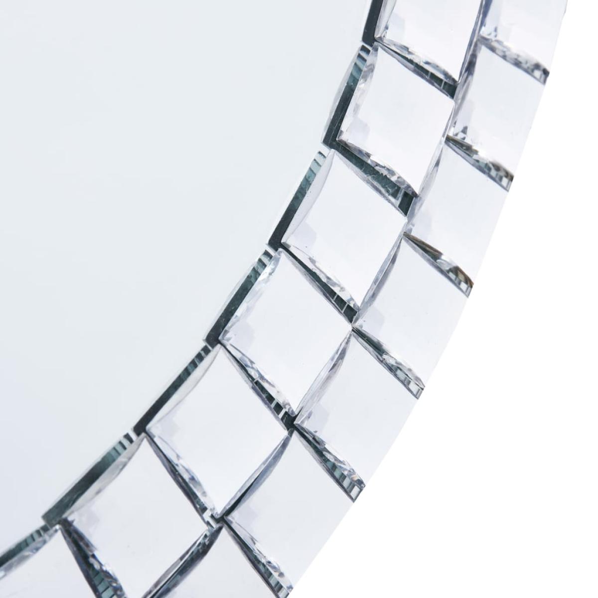 Espejo de pared de vidrio templado 60 cm
