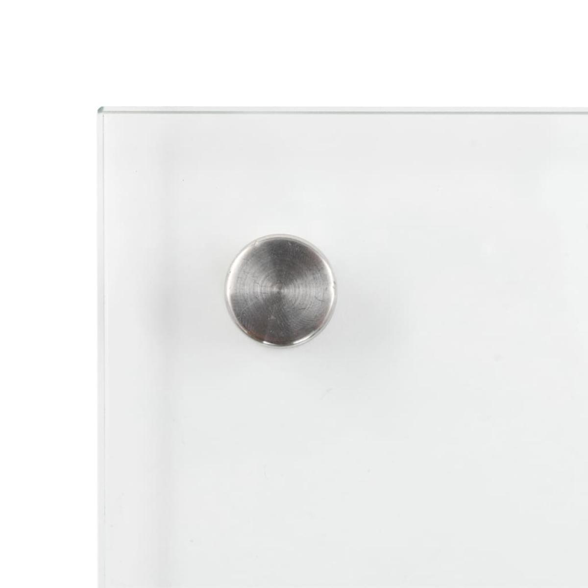 Protector contra salpicaduras cocina vidrio templado 80x40 cm