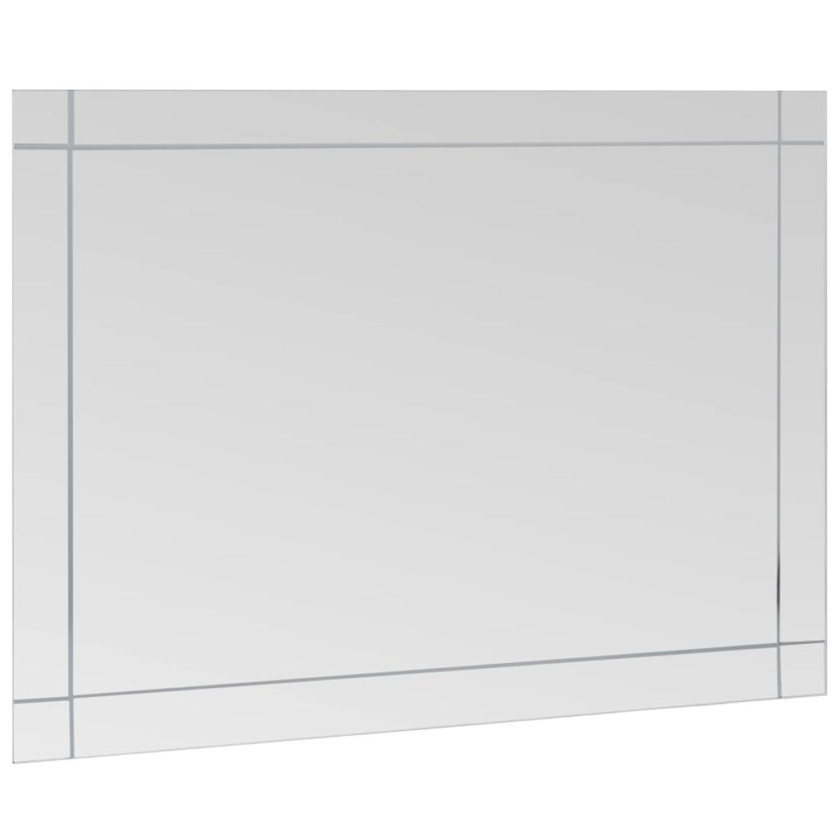Espejo de pared vidrio 60x50 cm
