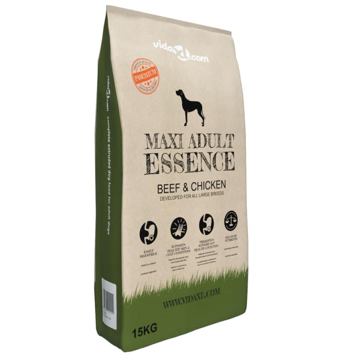 Comida seca perros Maxi Adult Essence Beef&Chicken 2 uds 30 kg