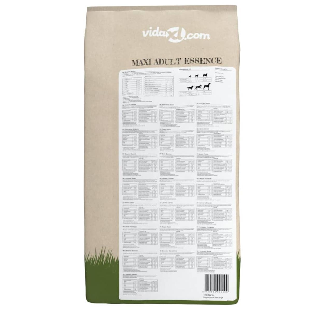 Comida seca perros Maxi Adult Essence Beef&Chicken 2 uds 30 kg