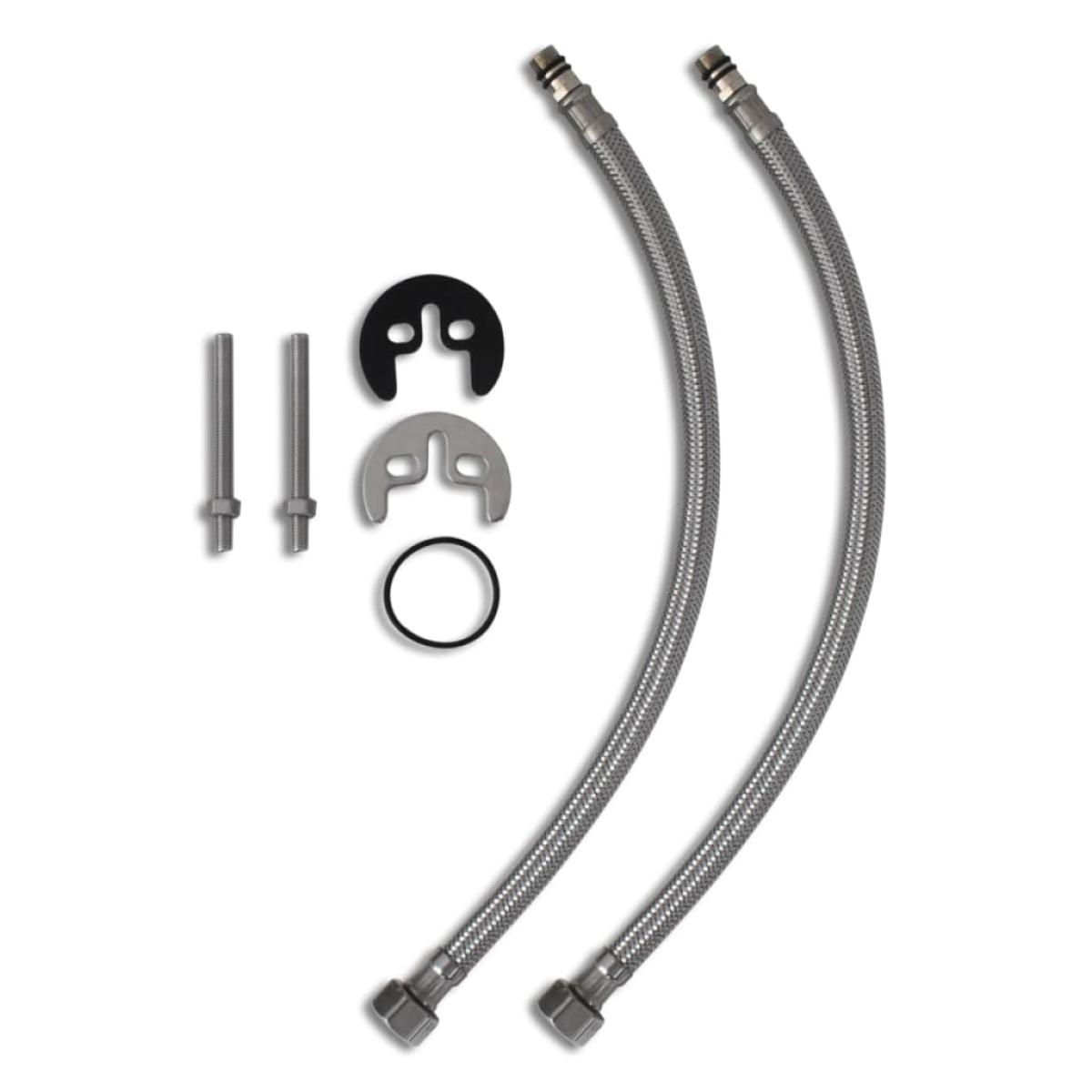 Grifos de bidet 2 unidades cromados