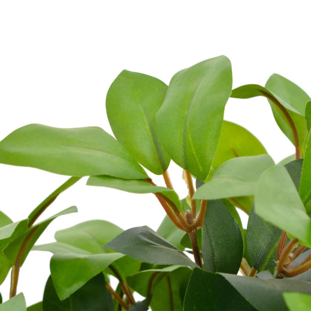 Planta artificial árbol de laurel con macetero 40 cm verde