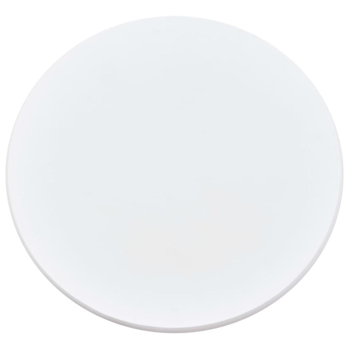 Mesa alta de cocina MDF blanco 60x107,5 cm