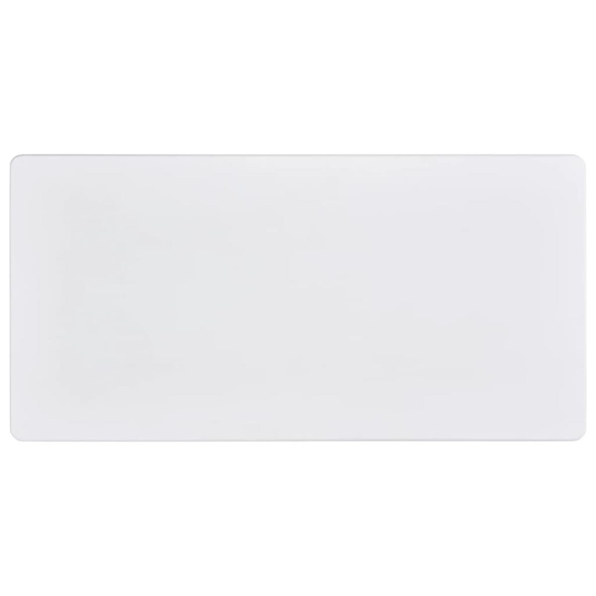 Mesa alta de cocina MDF blanco 120x60x110 cm