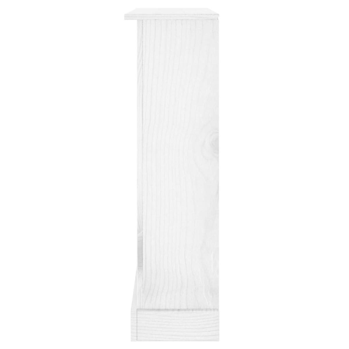 Estantería 3 niveles Corona Range de pino mexicano 81x29x100 cm