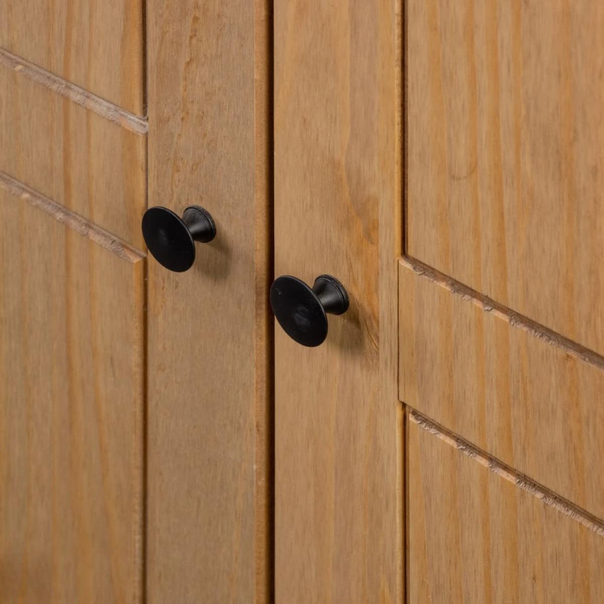 Armario madera maciza pino Panamá Range 80x50x171,5 cm