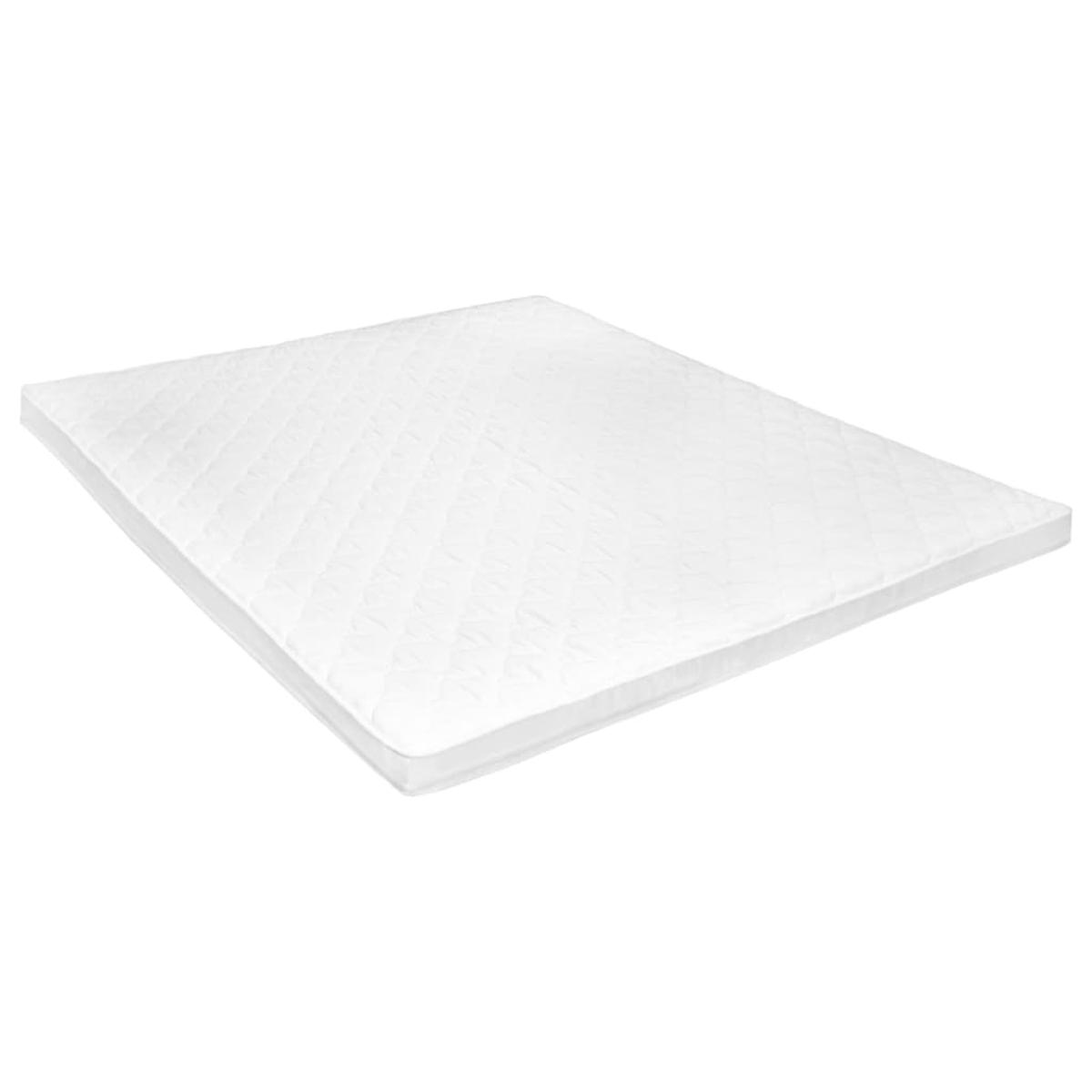 Sobrecolchón 140x200 cm espuma de gel frio 6 cm perfil huevo