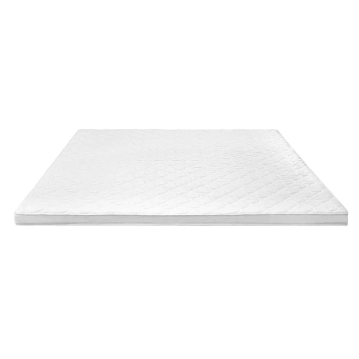 Sobrecolchón 140x200 cm espuma de gel frio 6 cm perfil huevo