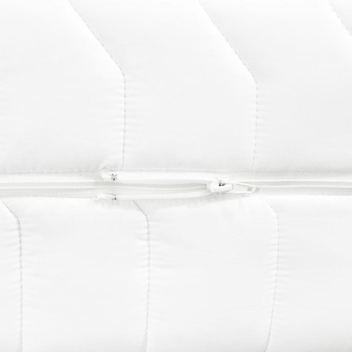 Colchón de muelles ensacados 90x200 cm 7 zonas 20 cm H2 