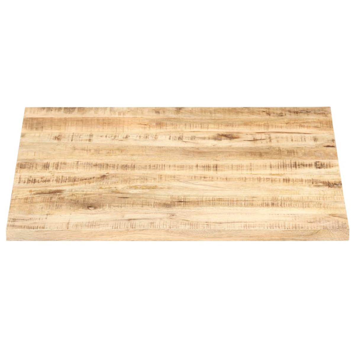 Superficie de mesa madera maciza de mango 25-27 mm 60x60 cm