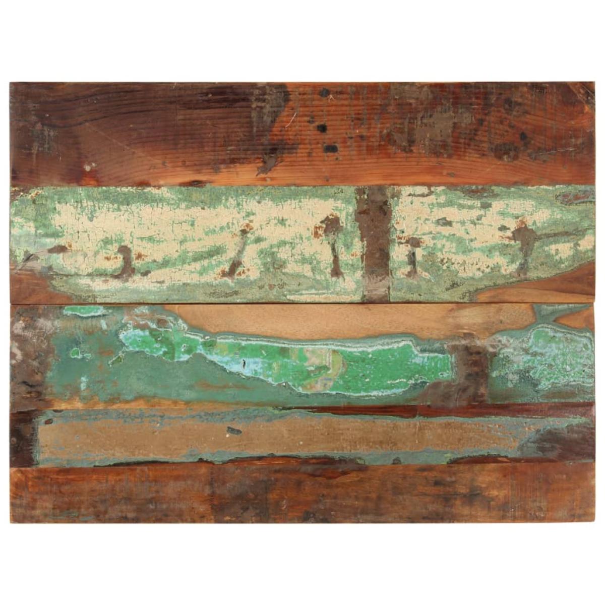 Tablero de mesa rectangular madera maciza 80x80 cm 25-27 mm
