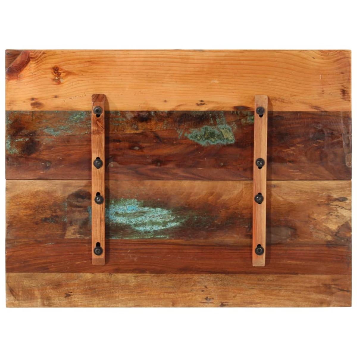 Tablero de mesa rectangular madera maciza 80x80 cm 25-27 mm