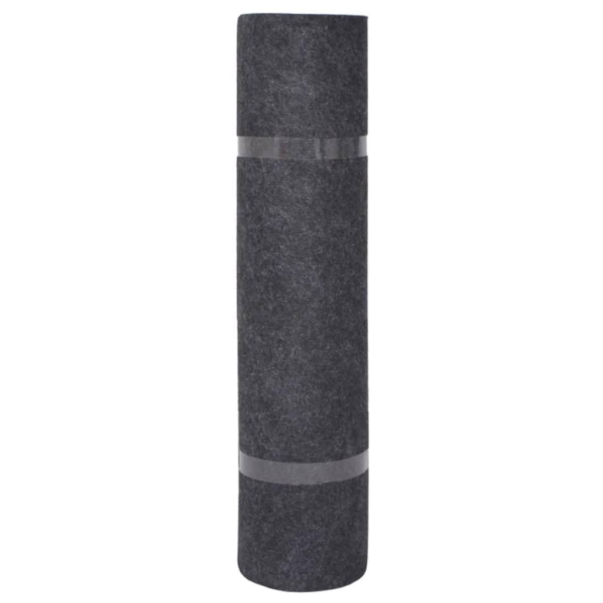 Alfombra para eventos estriada gris antracita 1,2x10 m