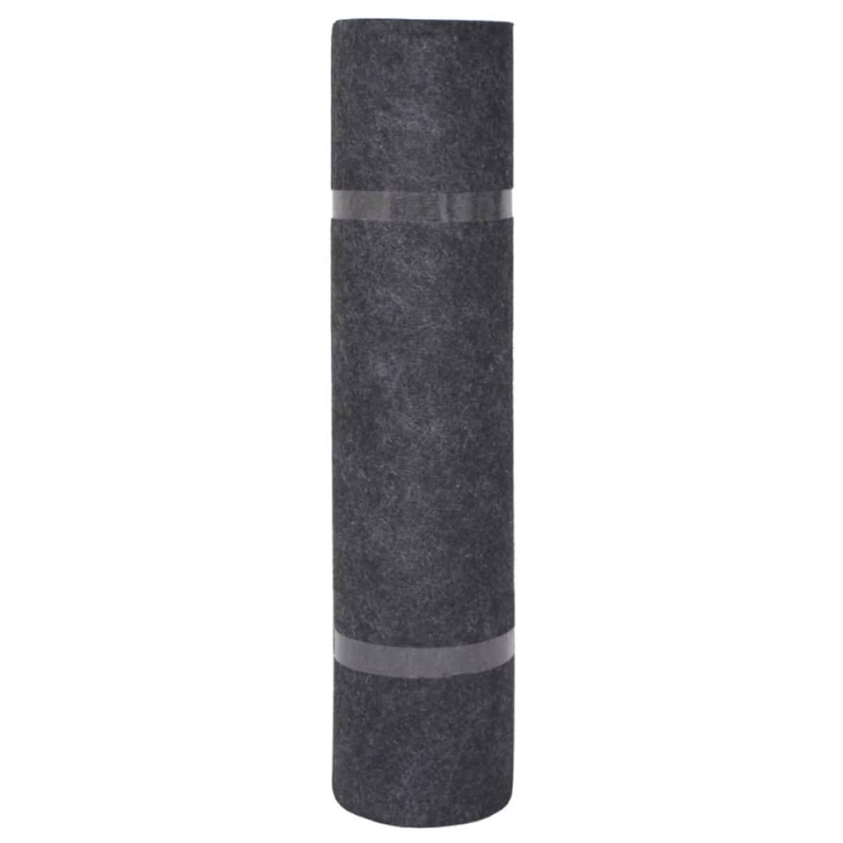 Alfombra para eventos estriada gris antracita 1,2x15 m