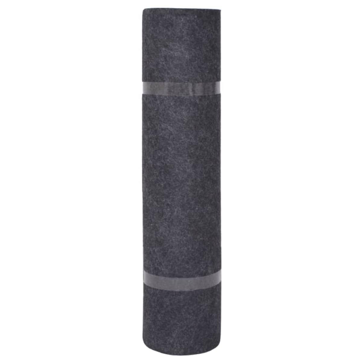 Alfombra para eventos estriada gris antracita 1,2x20 m