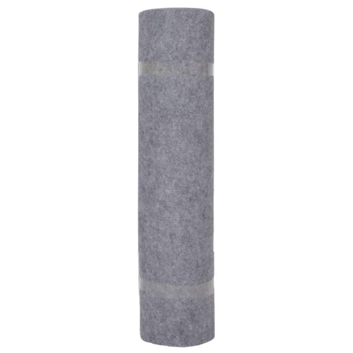 Alfombra para eventos estriada gris 1,2x10 m