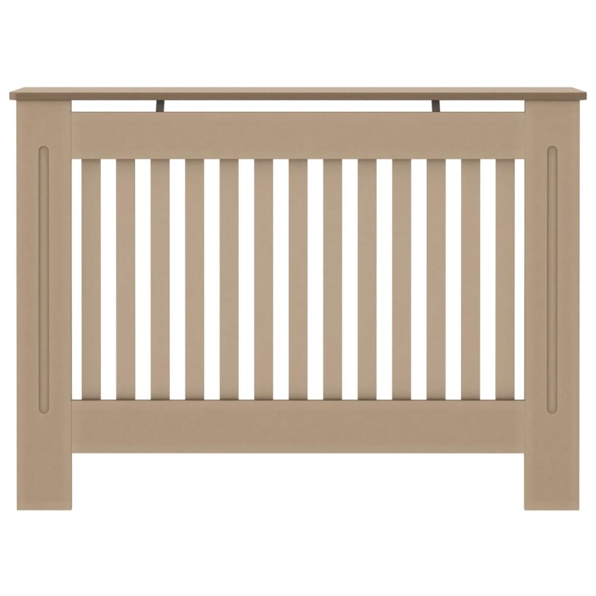 Cubierta para radiador MDF 112x19x81 cm