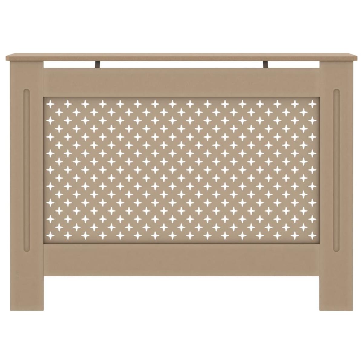 Cubierta para radiador MDF 112x19x81 cm