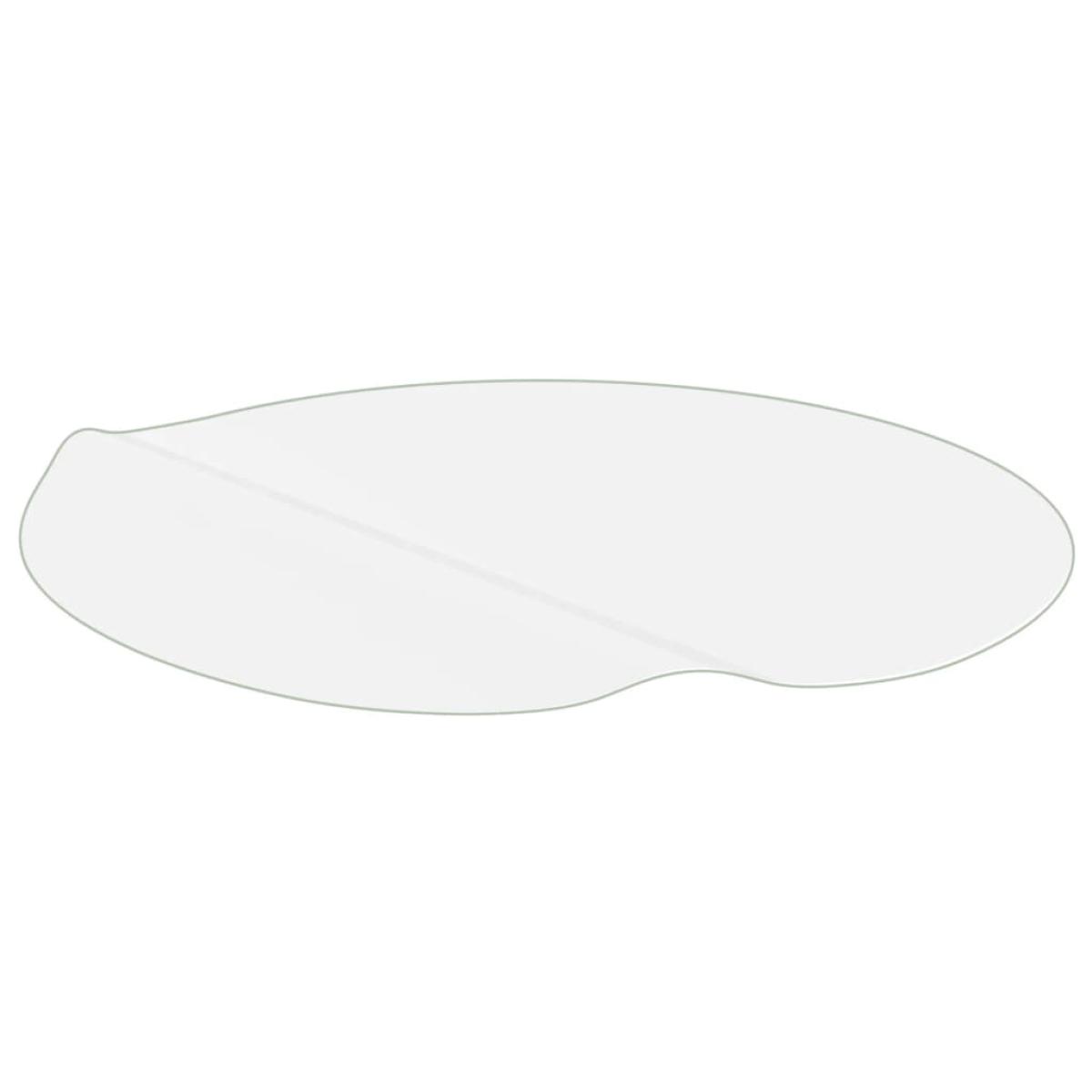 Protector de mesa PVC transparente Ø 60 cm 2 mm