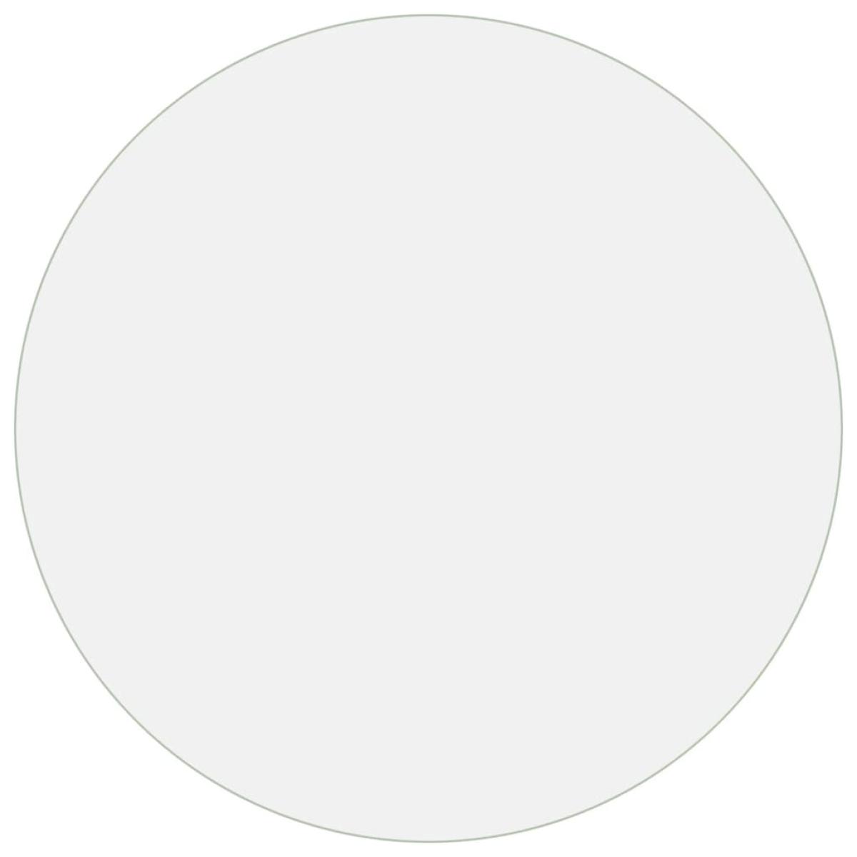 Protector de mesa PVC transparente Ø 90 cm 2 mm