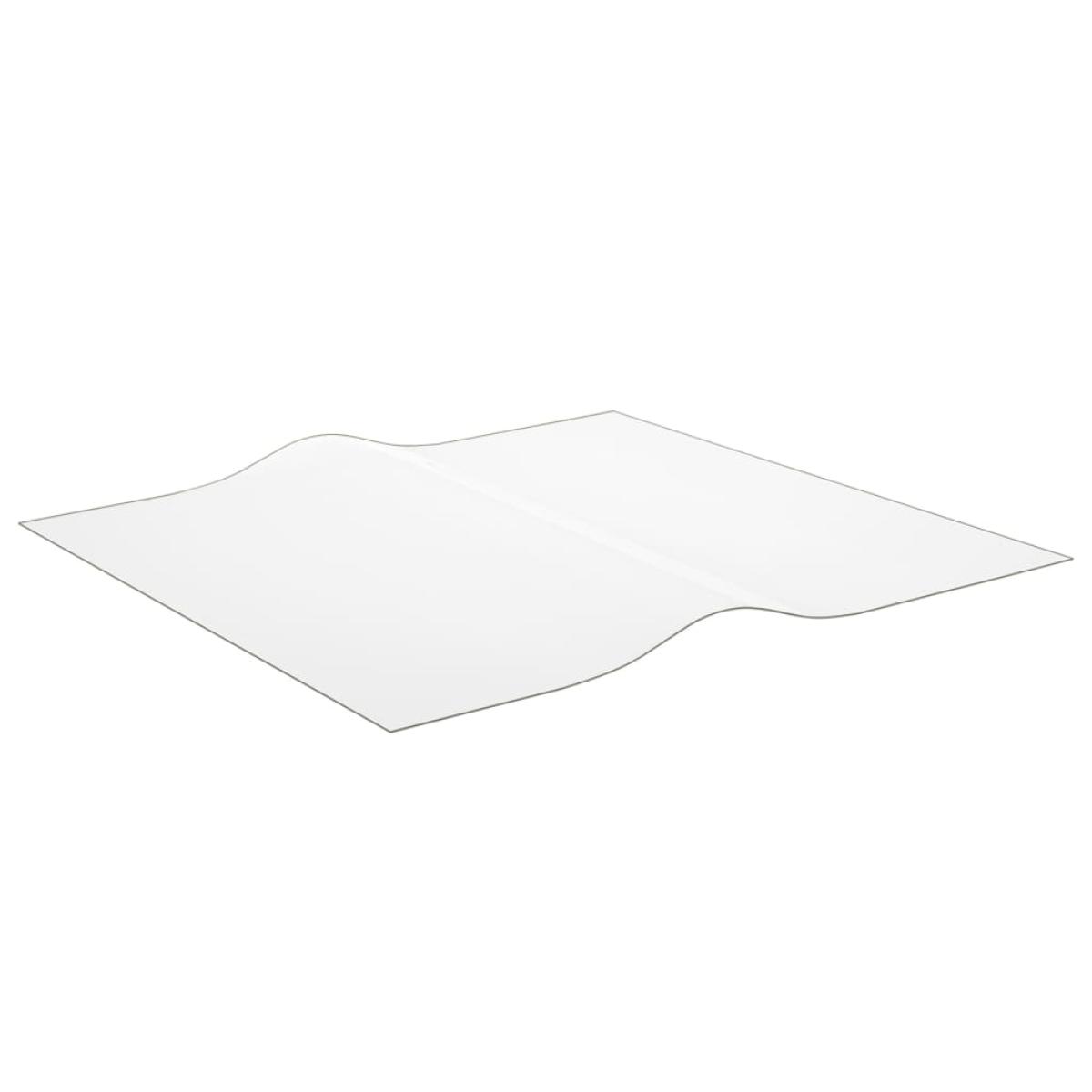 Protector de mesa PVC mate 80x80 cm 2 mm