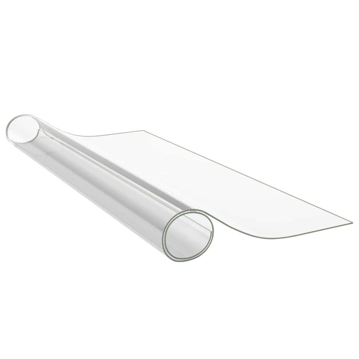 Protector de mesa PVC mate 80x80 cm 2 mm