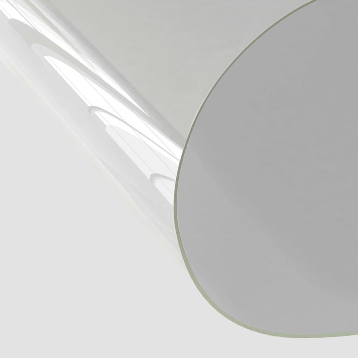 Protector de mesa PVC transparente 90x90 cm 2 mm