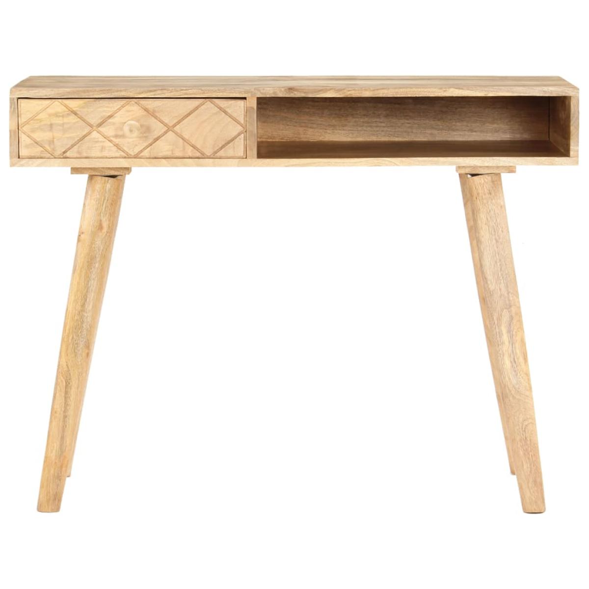 Tocador de madera maciza de mango 100x50x76 cm